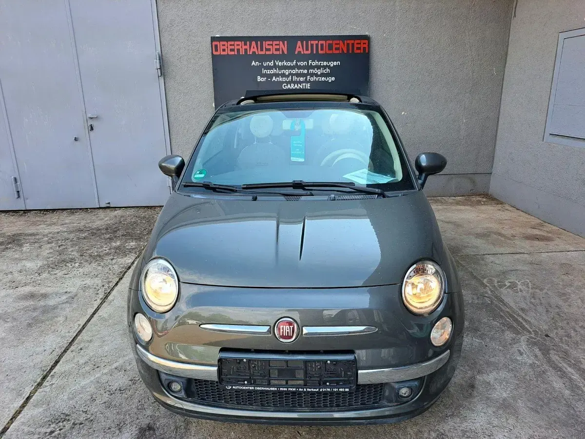 Gebraucht Fiat 500 Lounge 69 PS (50 kW) 2012 Grau Cabrio