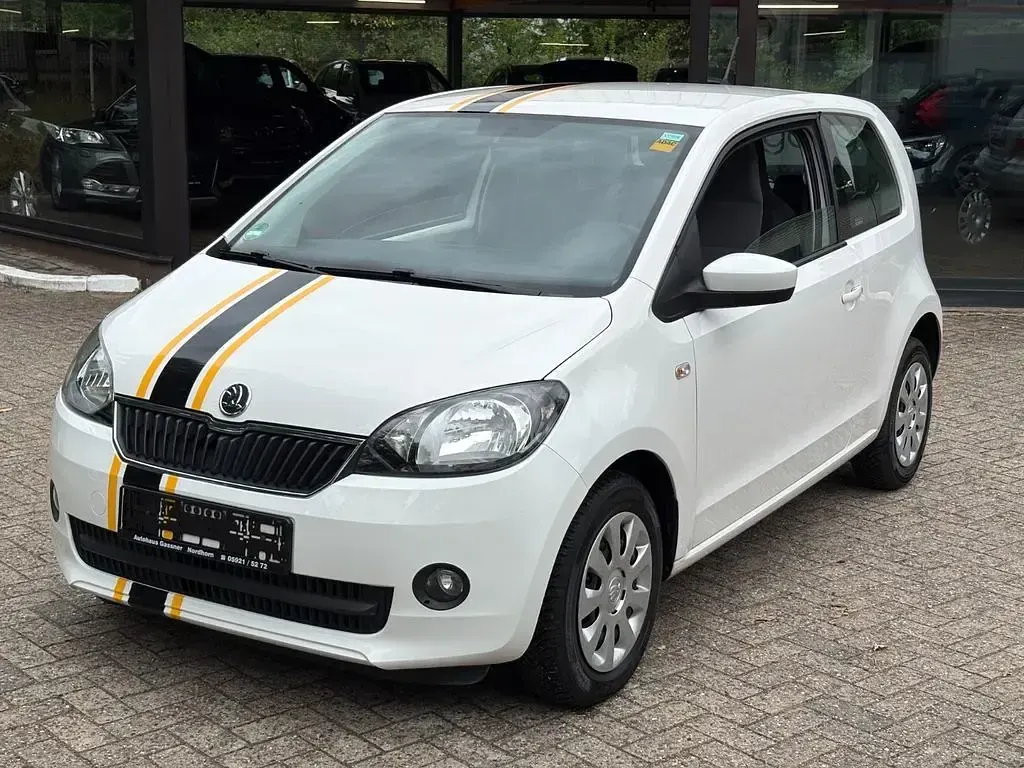 Gebraucht Skoda Citigo Ambition 60 PS (44 kW) 2014 Weiß Kleinwagen