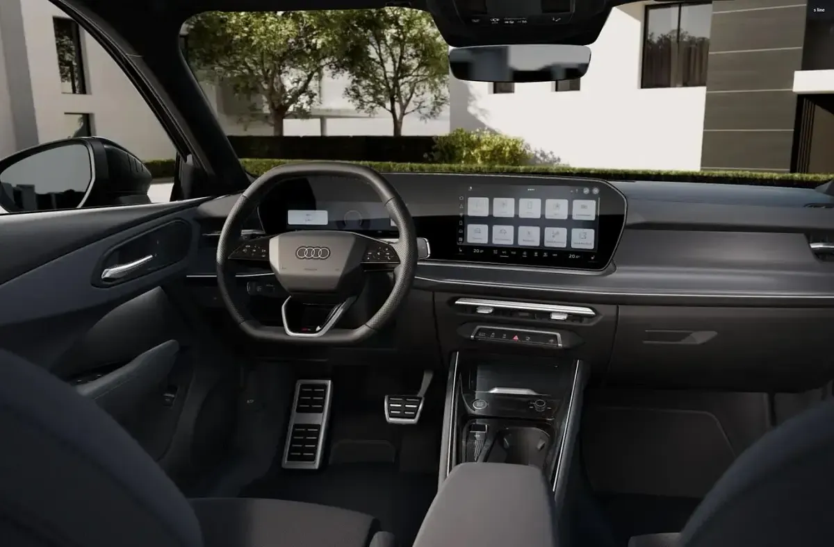 Neu Audi Q3 Sportback Advanced 150 PS (110 kW) 2025 Salbeigrün metallic SUV