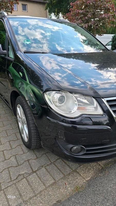 Gebraucht VW Touran 140 PS (102 kW) 2007 Schwarz Van / Kleinbus
