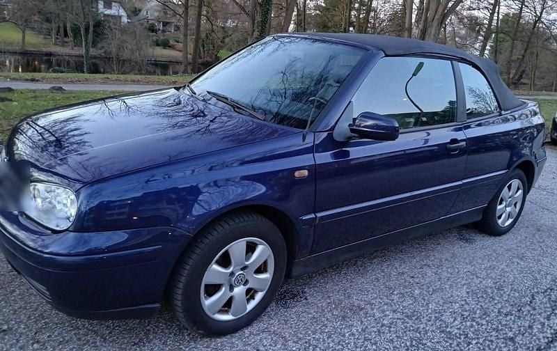 Gebraucht VW Golf Cabriolet 1999 Blau Cabrio