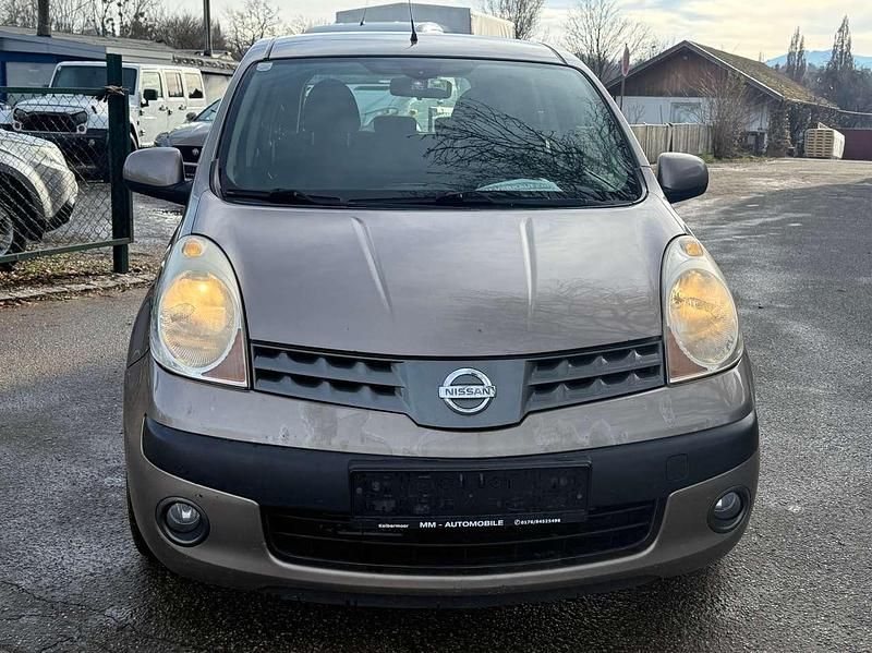 Gebraucht Nissan Note Visia 88 PS (64 kW) 2007 Cafe latte (m) Van / Kleinbus