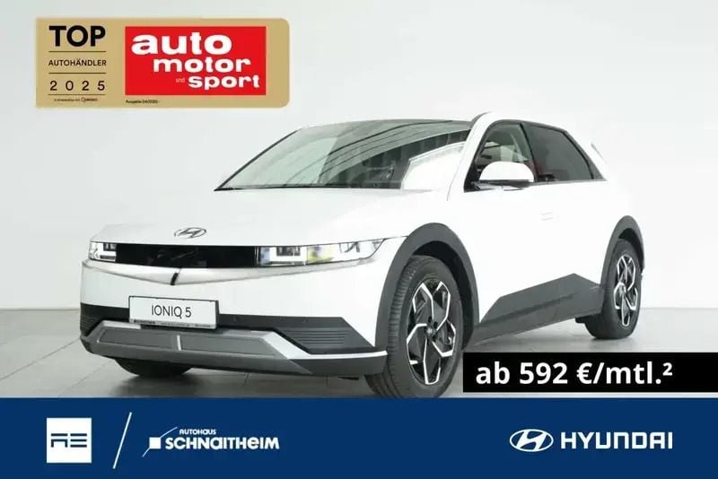 Weiß (atlas white (saw)) Neu 2024 Hyundai Ioniq 5 Techniq SUV | 45.590 € (Superpreis) - Bild 1/1