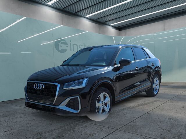 Schwarz Gebraucht 2022 Audi Q2 S-Line SUV | 26.650 € (Fairer Preis) - Bild 1/2