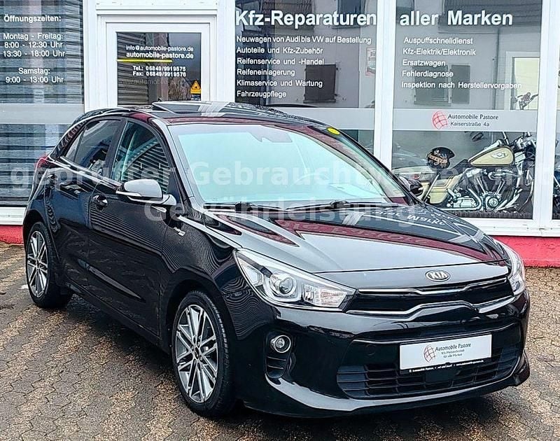 Gebraucht Kia Rio Platinum Edition 120 PS (88 kW) 2019 Schwarz Kleinwagen