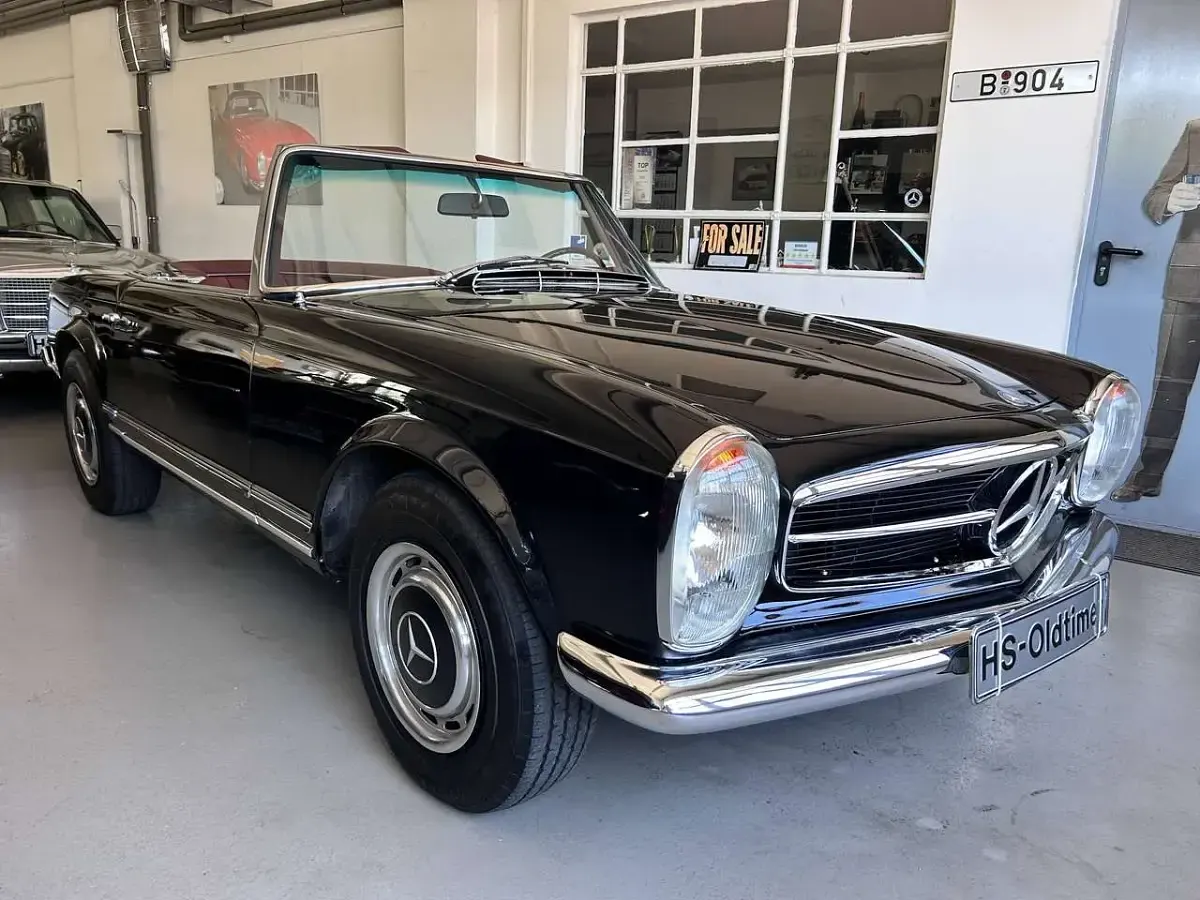Gebraucht Mercedes W113 170 PS (125 kW) 1970 040 schwarz Cabrio