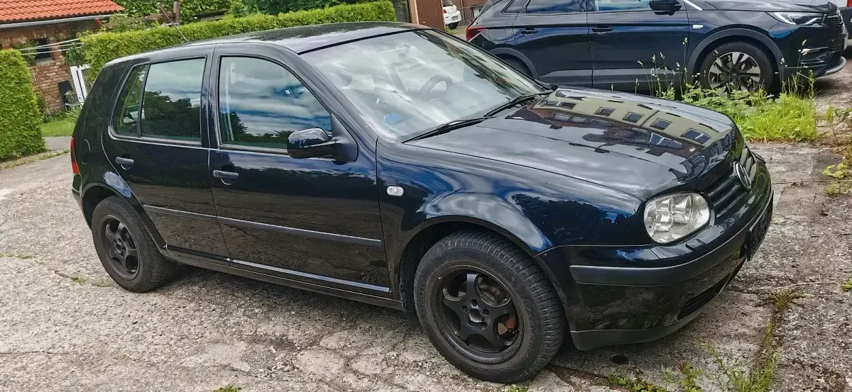 Gebraucht VW Golf IV 75 PS (55 kW) 2000 Schwarz Limousine