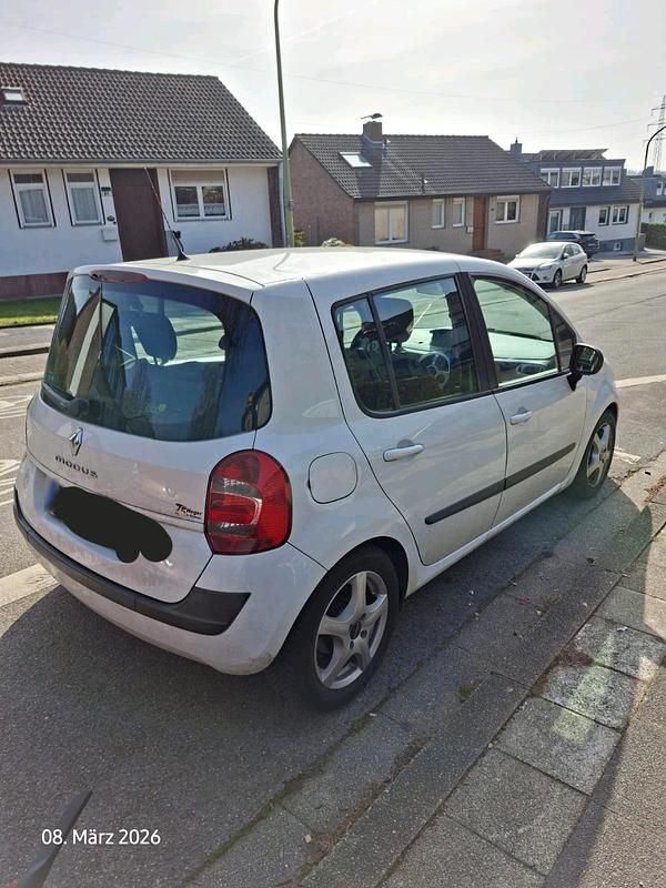 Gebraucht Renault Modus Dynamique 101 PS (74 kW) 2010 Weiß Van / Kleinbus