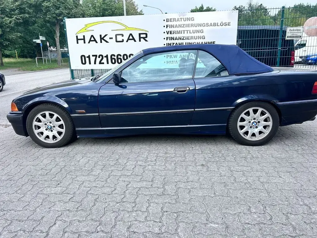 Gebraucht BMW 328 Cabriolet 193 PS (141 kW) 1996 Blau Cabrio
