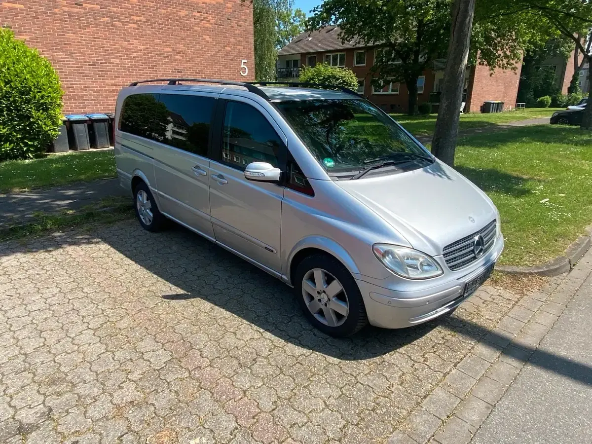 Gebraucht Mercedes Viano 204 PS (150 kW) 2007 Silber Van / Kleinbus
