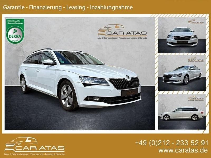Weiß Gebraucht 2018 Skoda Superb Ambition Kombi | 15.888 € (Guter Preis) - Bild 1/4