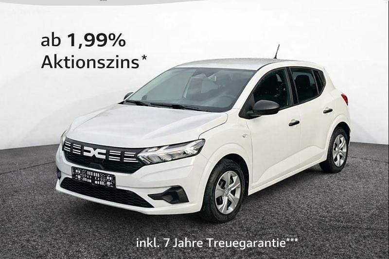 Gletscherweiss Neu 2025 Dacia Sandero Essentiel Kleinwagen | 14.377 € - Bild 1/4