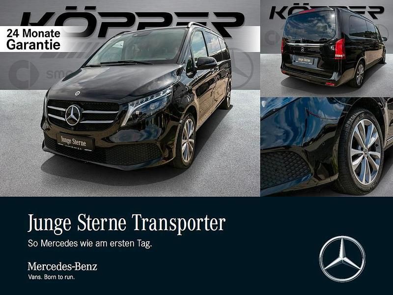 Obsidianschwarz Gebraucht 2023 Mercedes V300 Avantgarde Van / Kleinbus | 63.333 € (Fairer Preis) - Bild 1/4