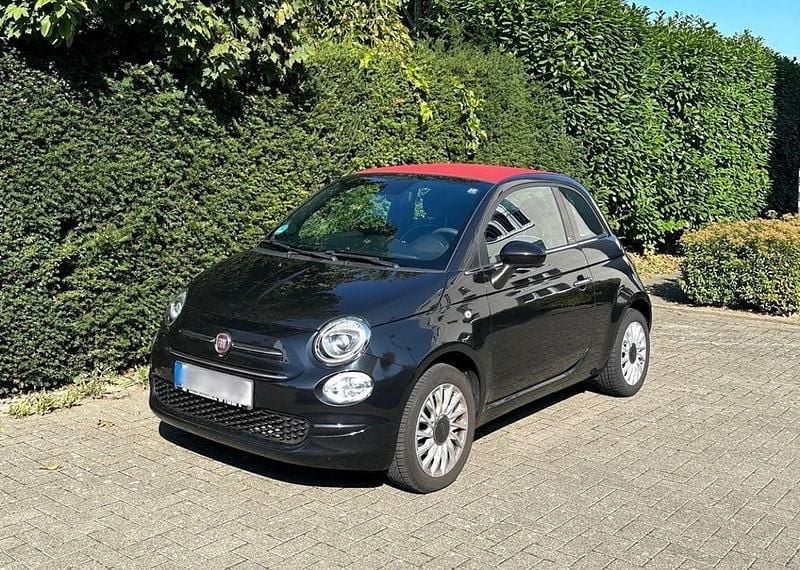 Schwarz Gebraucht 2020 Fiat 500C Lounge Cabrio | 11.499 € (Guter Preis) - Bild 1/4