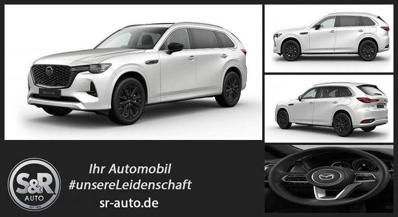 Weiß Neu 2025 Mazda CX-80 Homura-Line SUV | 58.580 € (Etwas zu teuer) - Bild 1/4