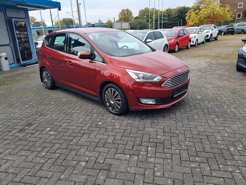 Gebraucht Ford C-MAX Titanium 150 PS (110 kW) 2015 Rot Van / Kleinbus