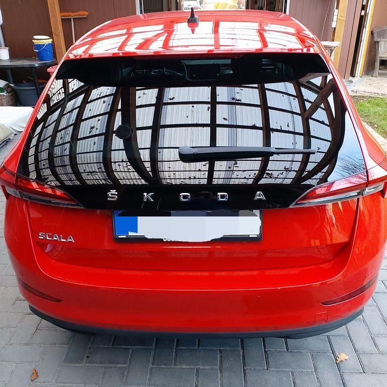 Gebraucht Skoda Scala Style 150 PS (110 kW) 2019 Rot Kleinwagen