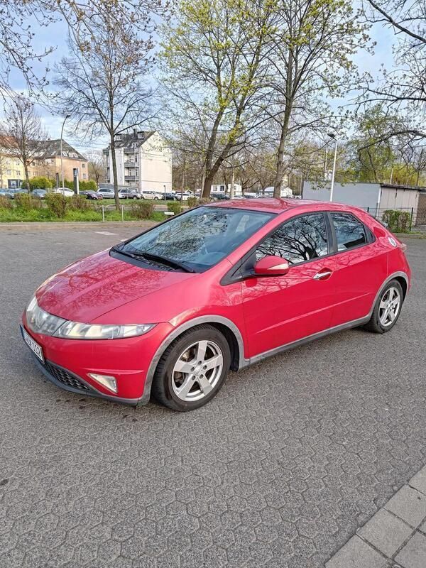 Rot Gebraucht 2007 Honda Civic Kleinwagen | 3.200 € (Fairer Preis) - Bild 1/4