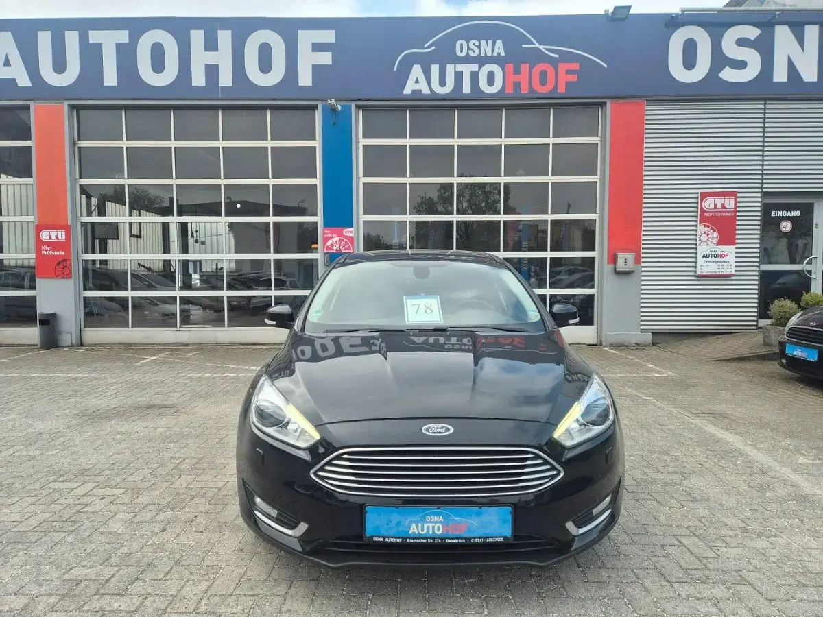 Brugt Ford Focus Titanium 150 HK (110 kW) 2016 Sort Sedan