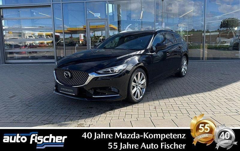 Jet black Gebraucht 2024 Mazda 6 Takumi-Line Kombi | 33.990 € (Fairer Preis) - Bild 1/4
