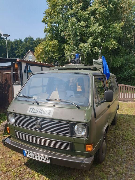 Grün Gebraucht 1988 VW T3 Van | 8.400 € - Bild 1/4