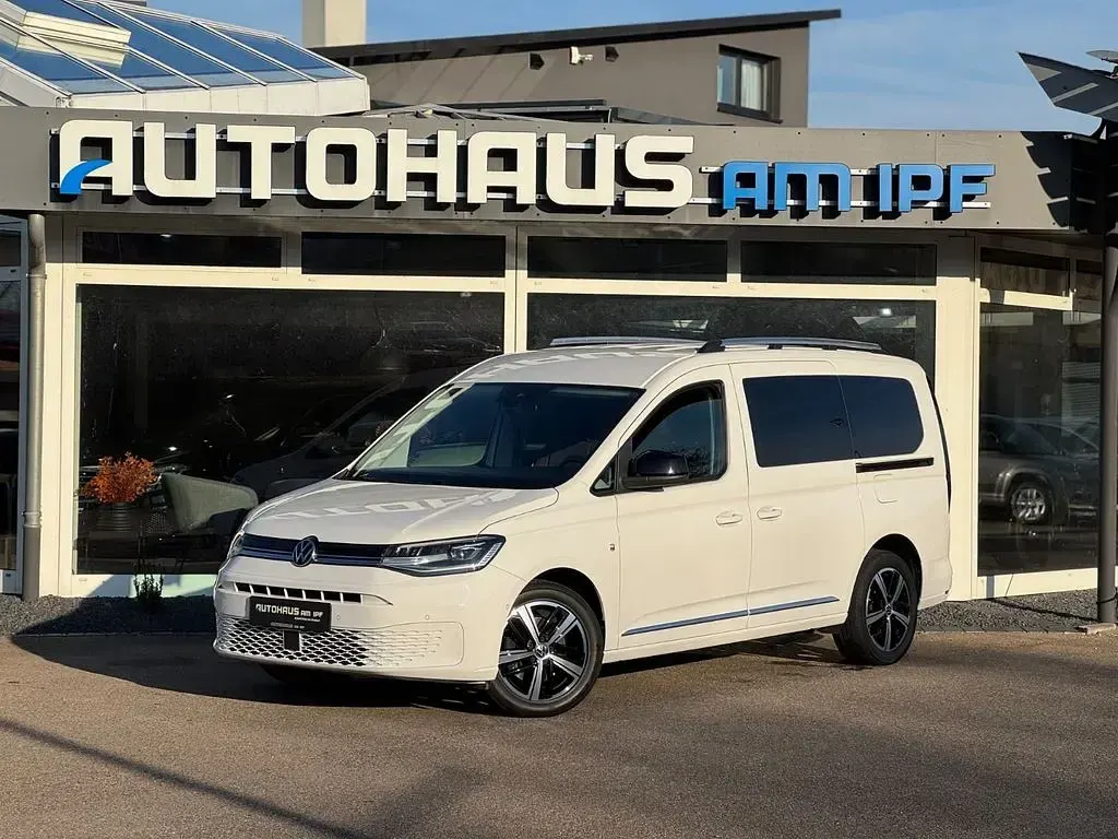 Gebraucht VW Caddy Style 122 PS (89 kW) 2021 Weiß Van / Kleinbus
