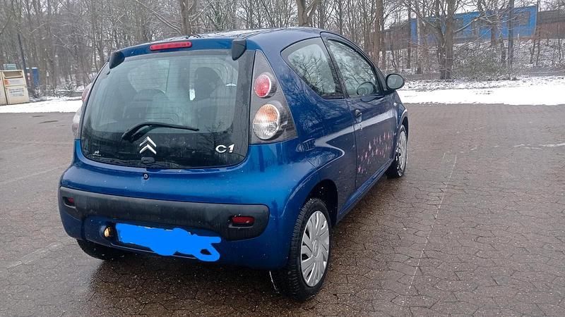 Gebraucht Citroën C1 70 PS (51 kW) 2007 Blau Kleinwagen