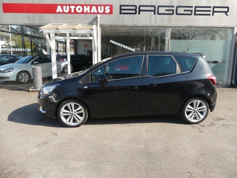 Schwarz Gebraucht 2014 Opel Meriva OPC Van / Kleinbus | 9.990 € (Teuer) - Bild 1/4