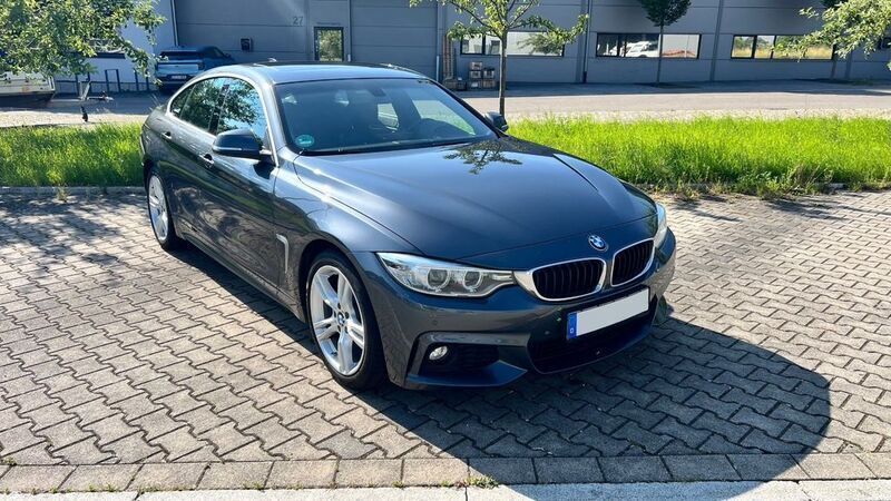 Grau Gebraucht 2015 BMW 420 Gran Coupé M Sport Coupé | 17.300 € (Guter Preis) - Bild 1/4