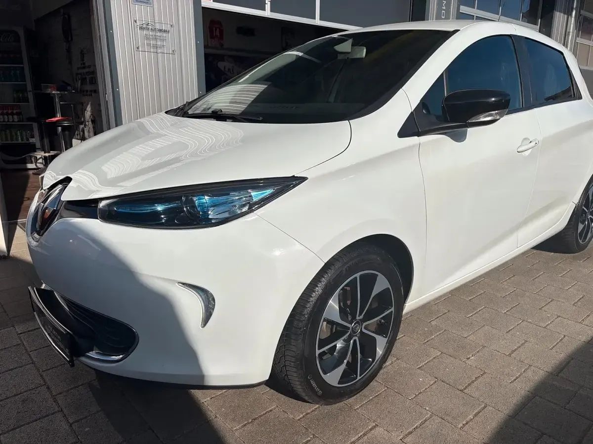 Occasion Renault Zoe Intens 50 kW (68 ch) 2017 Blanc Citadine