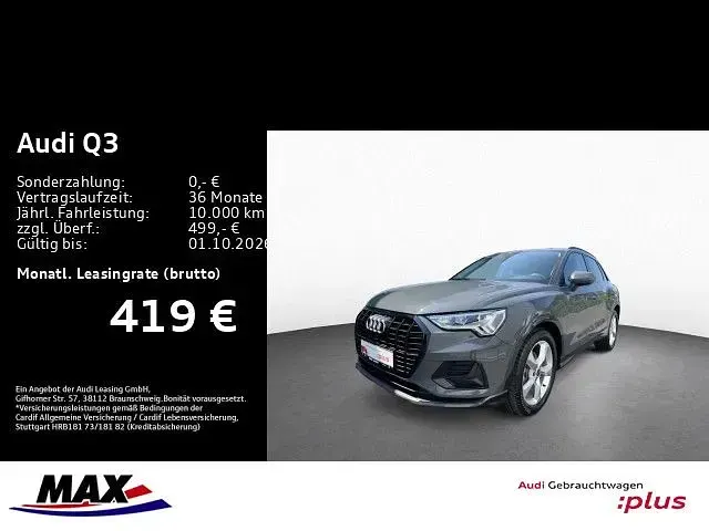 Gebraucht Audi Q3 Advanced 150 PS (110 kW) 2026 Grau SUV