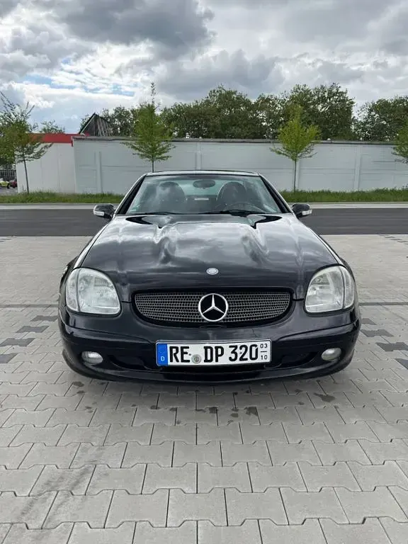 Gebraucht Mercedes SLK320 218 PS (160 kW) 2001 Schwarz Cabrio