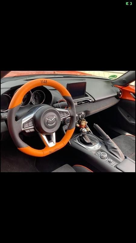 Usata Mazda MX5 184 CV (135 kW) 2019 Arancione Cabrio