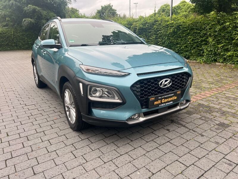 Blau Gebraucht 2018 Hyundai Kona Trend SUV | 11.990 € (Guter Preis) - Bild 1/4