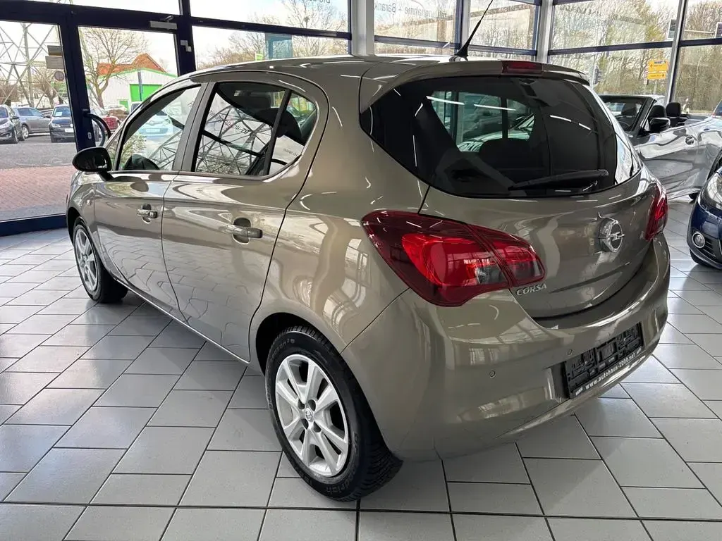 Gebraucht Opel Corsa Edition 90 PS (66 kW) 2015 Grau Kleinwagen