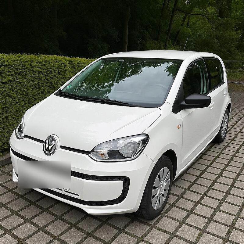 Weiß Gebraucht 2014 VW up! Kleinwagen | 6.500 € (Etwas zu teuer) - Bild 1/4