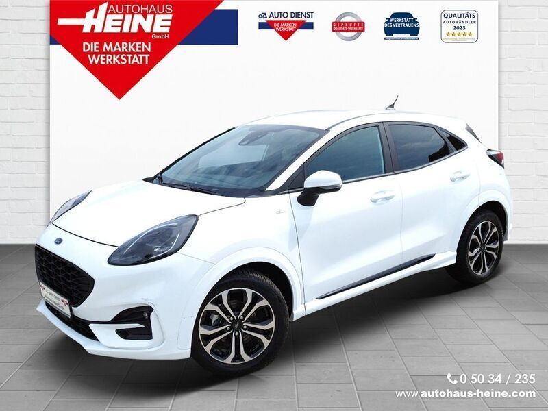 Gebraucht Ford Puma ST-Line 125 PS (91 kW) 2022 Weiß Coupé