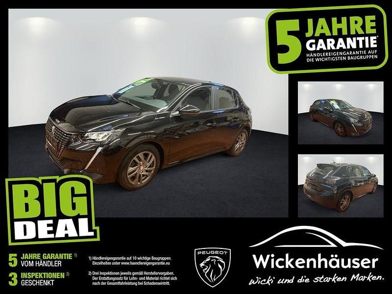 Lackierung schwarz perla nera/ Gebraucht 2021 Peugeot 208 Active Kleinwagen | 13.490 € (Fairer Preis) - Bild 1/4