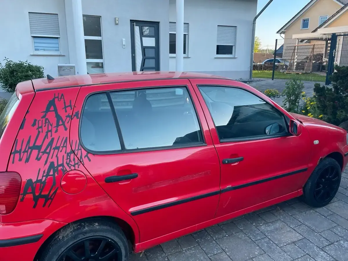 Gebraucht VW Polo 60 PS (44 kW) 2000 Rot Kleinwagen