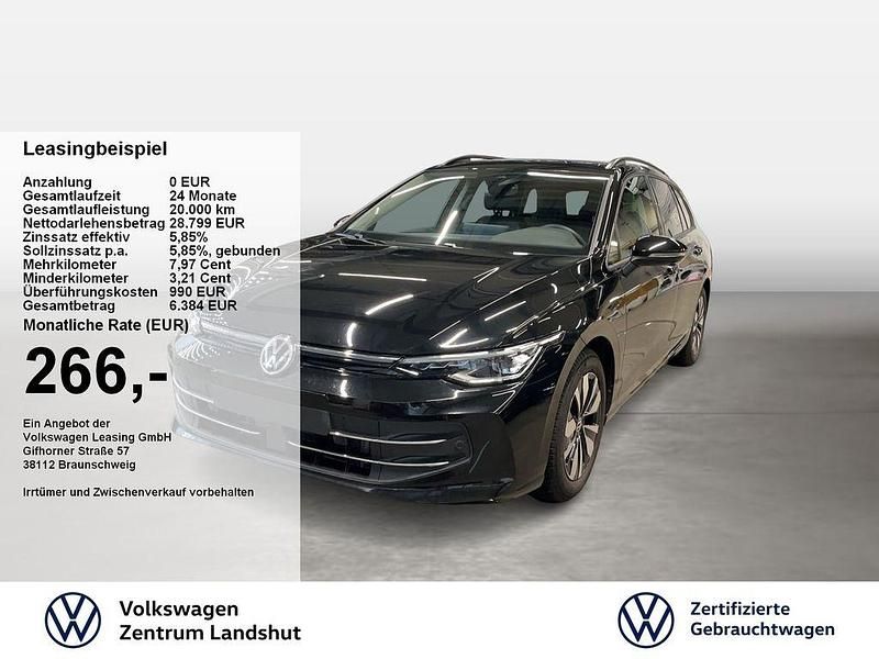 Schwarz Gebraucht 2025 VW Golf VIII Goal Kombi | 30.670 € (Guter Preis) - Bild 1/2
