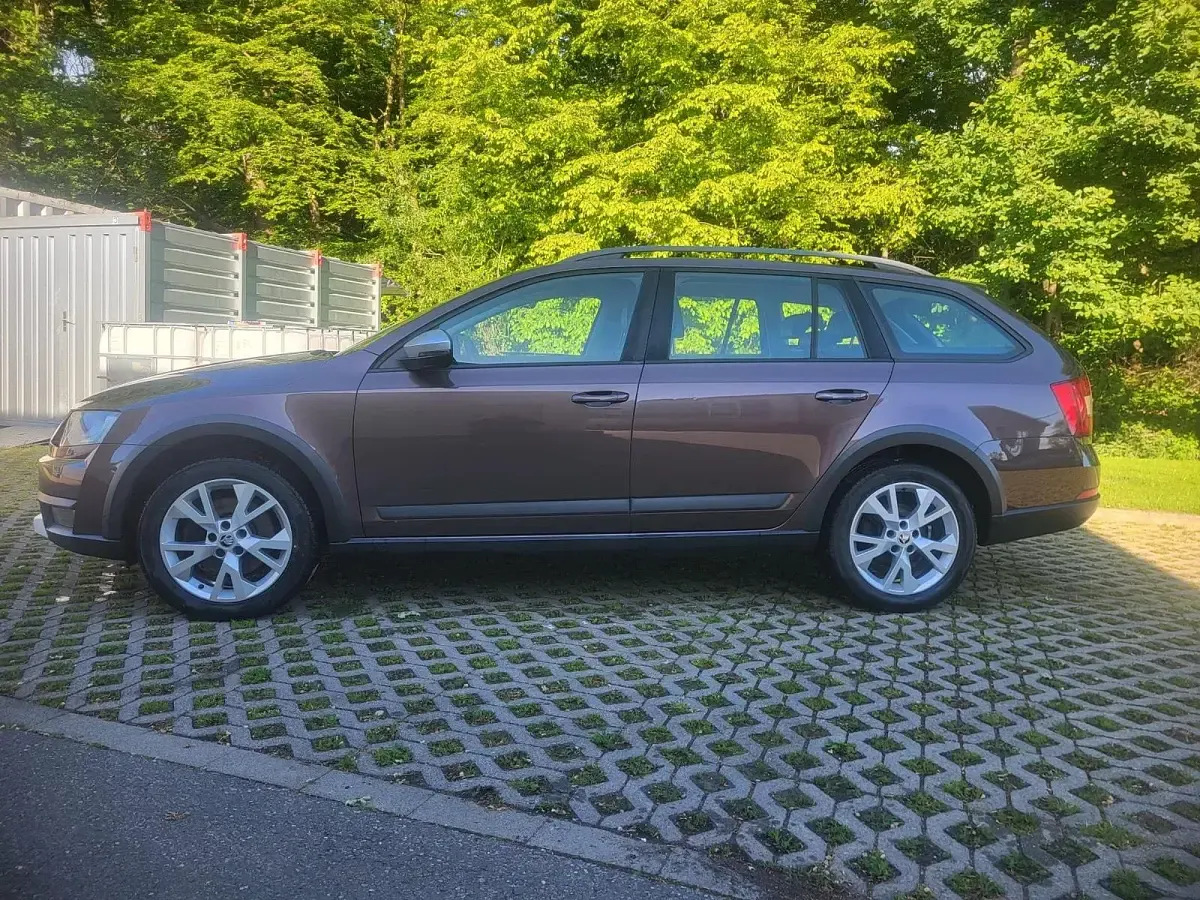 Gebraucht Skoda Octavia 184 PS (135 kW) 2015 Braun Kombi
