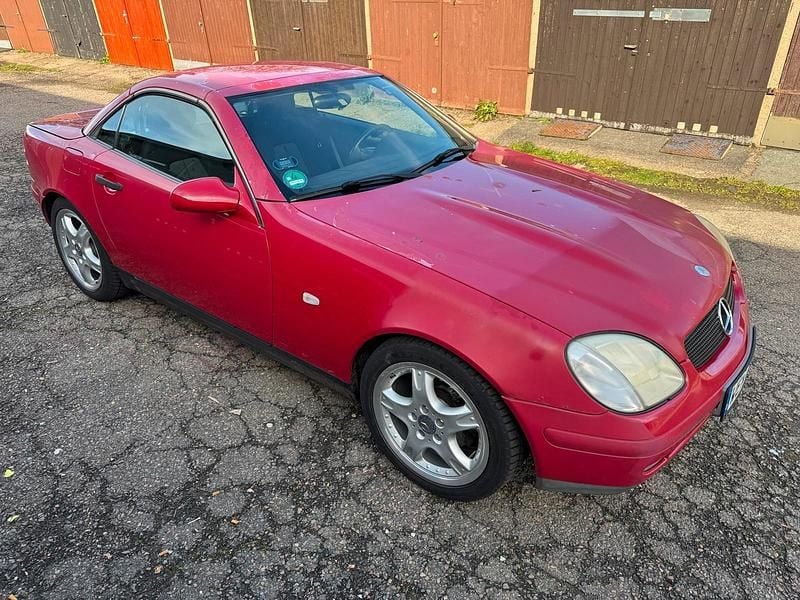 Rot Gebraucht 1998 Mercedes SLK200 Cabrio | 1.650 € (Guter Preis) - Bild 1/4
