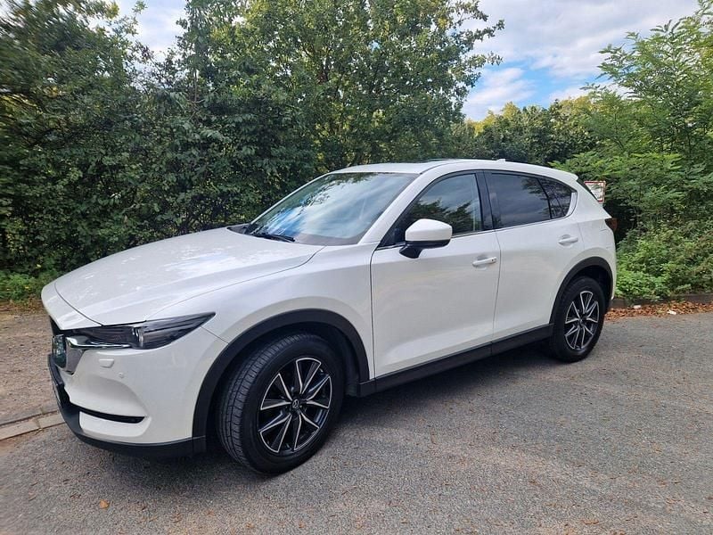 Weiß Gebraucht 2017 Mazda CX-5 Sports-Line SUV | 20.900 € (Teuer) - Bild 1/4