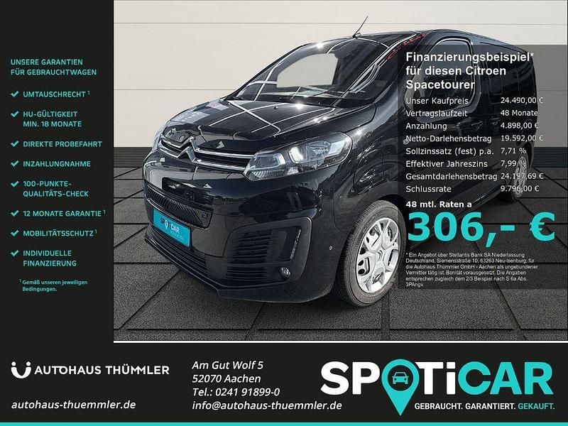 Schwarz Gebraucht 2021 Citroën e-Spacetourer Feel Van | 24.490 € (Fairer Preis) - Bild 1/4