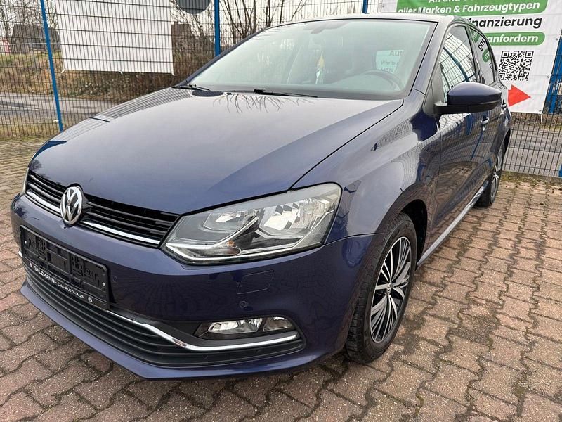 Gebraucht VW Polo Allstar 90 PS (66 kW) 2016 Blau Kleinwagen