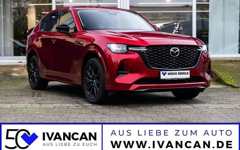 Rot Gebraucht 2024 Mazda CX-60 Homura-Line SUV | 43.750 € (Fairer Preis) - Bild 1/4