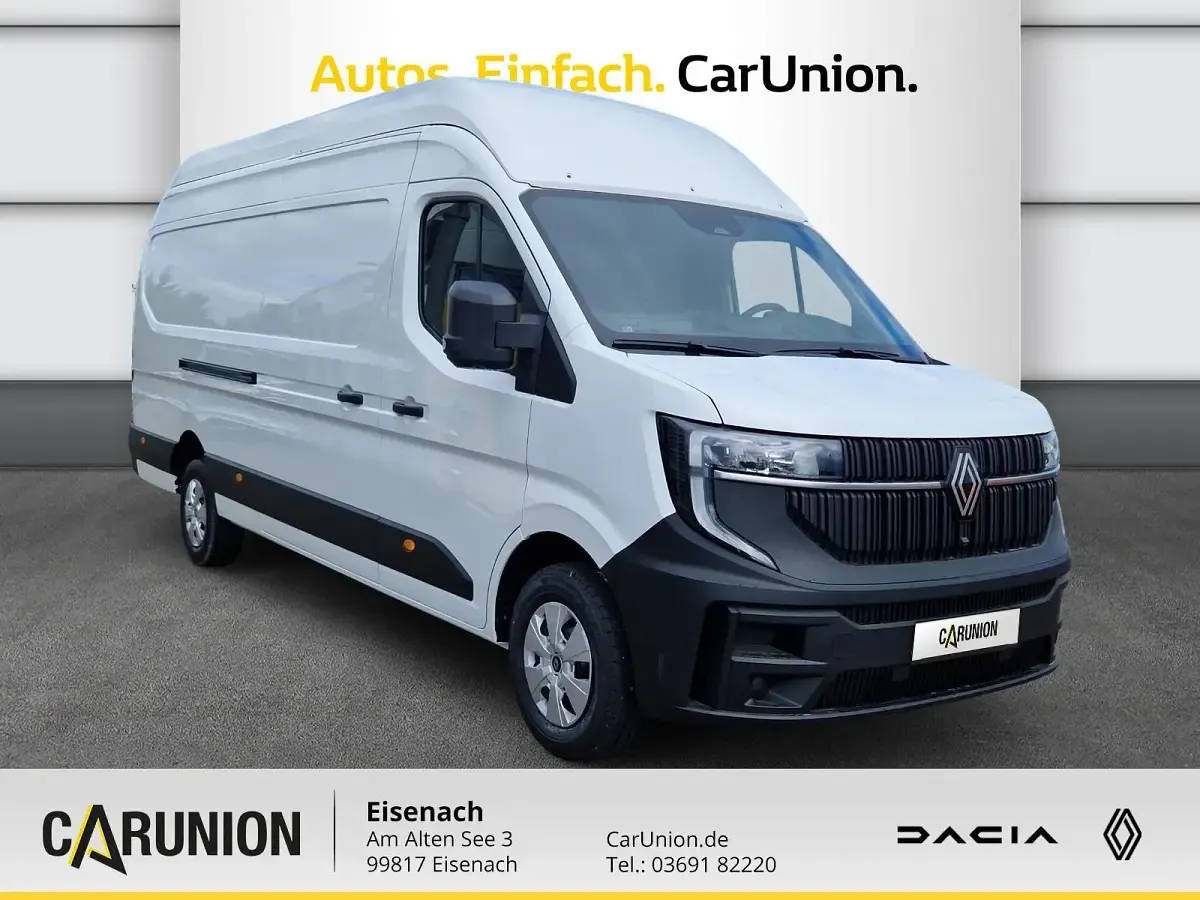 Neu Renault Master 150 PS (110 kW) 2026 Mineralweiß Van / Kleinbus