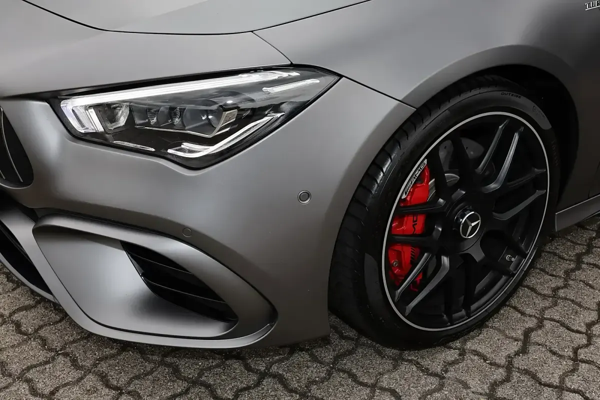 Gebraucht Mercedes CLA45 AMG AMG 421 PS (309 kW) 2020 Manufaktur magno lack manufaktur mountaingrau magn Coupé