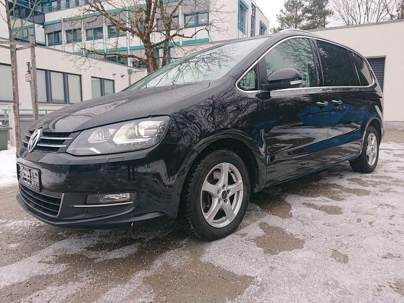 Schwarz Gebraucht 2012 VW Sharan Van / Kleinbus | 6.990 € (Superpreis) - Bild 1/4