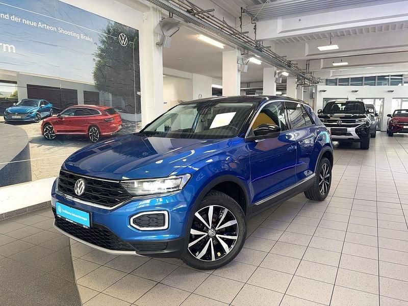 Blau Gebraucht 2019 VW T-Roc Style SUV | 20.990 € (Fairer Preis) - Bild 1/4